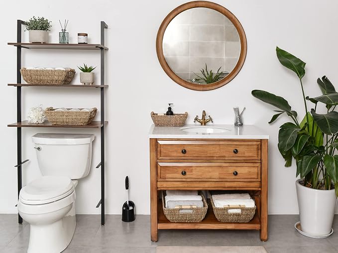StorageWorks Hand-Woven Jumbo Storage Baskets - Image 3
