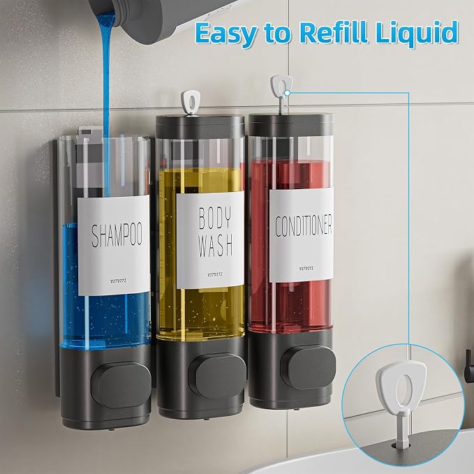 VITVITI Shampoo and Conditioner Dispenser - Image 2