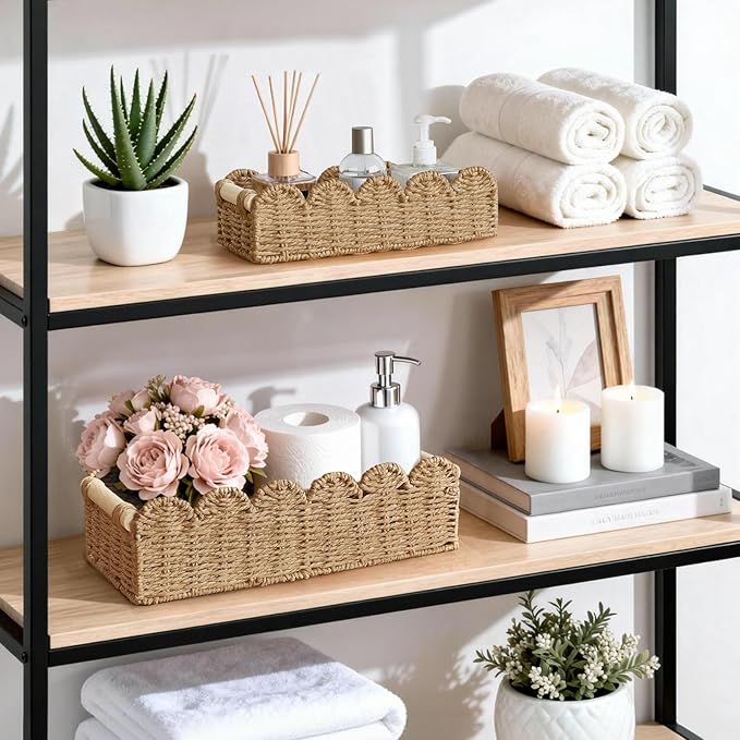 Dahey 2 Pcs Toilet Paper Storage Basket - Image 7