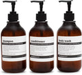 MaisoNovo Refillable Shampoo and Conditioner Bottles by MaisoNovo-TheArtofSustainableLiving