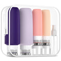 16 Pack Travel Bottles for Toiletries, Large 6oz Silicone Travel Containers by Mrsdry