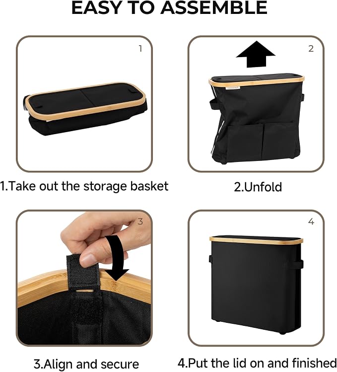 StorageWorks Toilet Paper Storage Baskets - Image 7