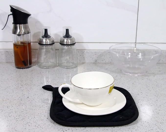 5 PCS Pot Holders for Kitchen, Cotton Potholers - Image 5