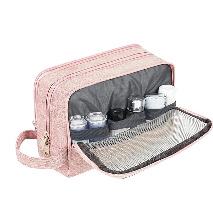 Toiletry Bag for Men Hanging Dopp Kit Water Resistant Shaving Bag Small - Image 6