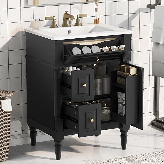 Harper & Bright Designs 24" Bathroom Vanity by HarperBrightDesigns