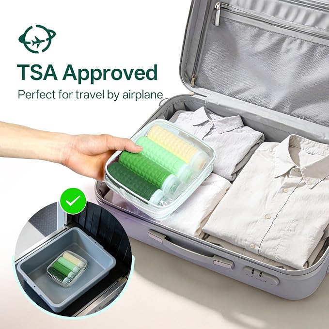 Travel Bottles for Toiletries, TSA Approved Travel Size Containers, Leak Proof - Image 7