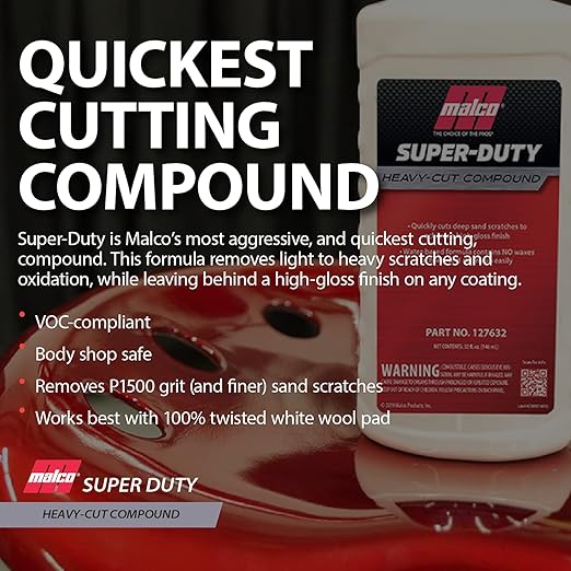 Malco Super Duty Heavy Cut Compound - Image 6