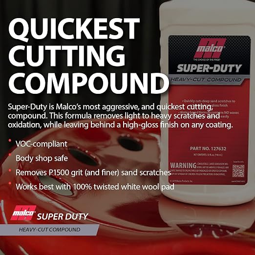 Malco Super Duty Heavy Cut Compound - Image 6