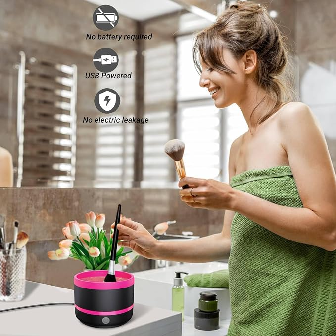 Electric Paint Brush Cleaner, Rinser Cup, Brush Rinser - Image 6