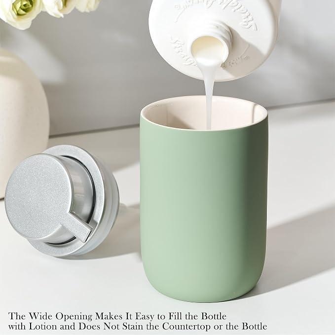 Foaming Soap Dispenser, 12oz Foam Dispenser Ceramic, Foaming Hand Soap - Image 5