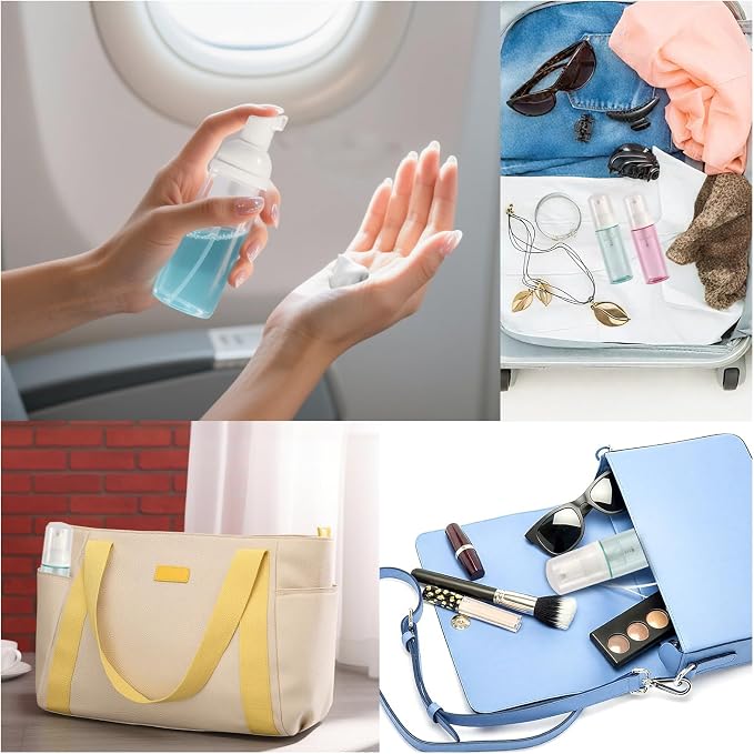 3pcs 2oz Plastic Travel Foam Pump Bottle - Image 3