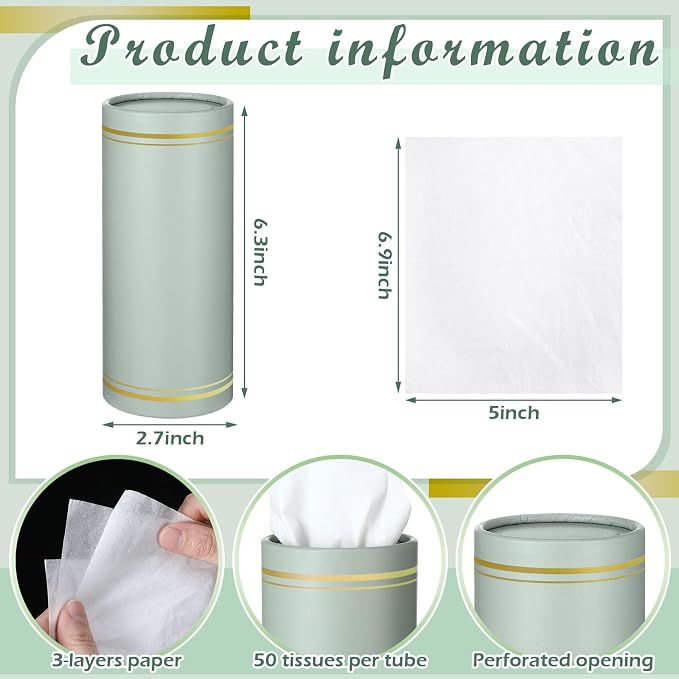 12 Pack Car Tissue Cylinder Holder Bulk - Image 3