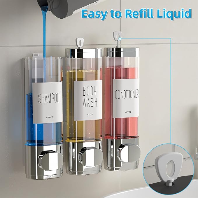 VITVITI Shampoo and Conditioner Dispenser - Image 2