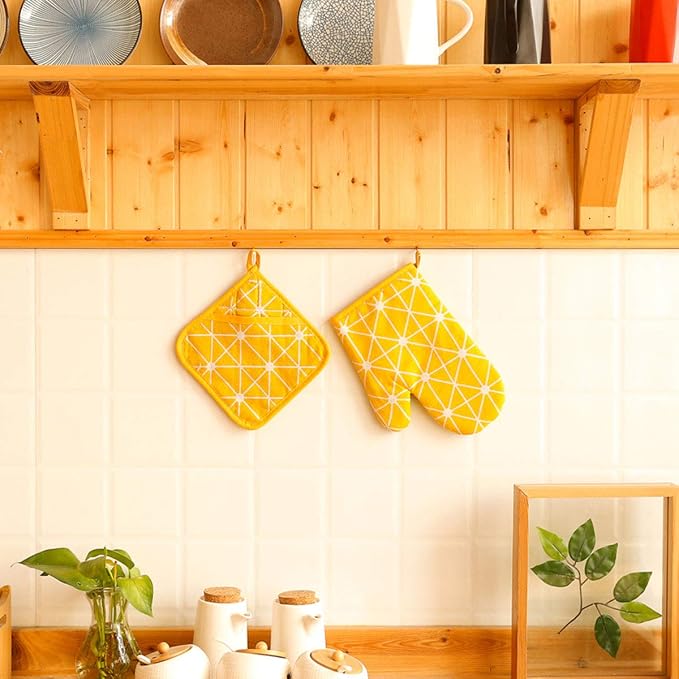 Oven Mitts and Potholders BBQ Gloves-Oven Mitts and Pot Holders - Image 7
