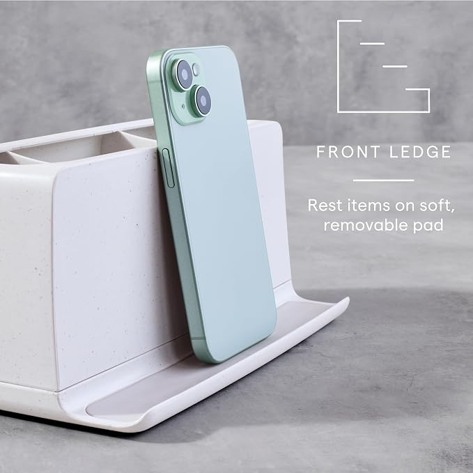 YouCopia The Ledge Toothbrush Holder, Bathroom Vanity Counter Organizer - Image 5