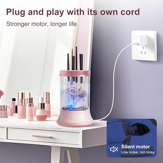 GKZ Electric Brush Cleaner Machine, High Speed Fast Cleaning Plug-in Power - Image 6