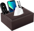 PU Leather Rectangular Tissue Box Cover by RHCSZ