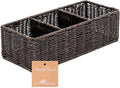 myHomeBody Wicker Basket With 3 Compartments, by myHomeBody