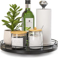 10" Oak Wood Lazy Susan Turntable Organizer, Lazy Susan by Oroyutor