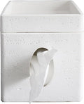 Hymmah Tray Tissue Box Cover Holder Unique Cube Design Tissue Dispenser Cover by Hymmah
