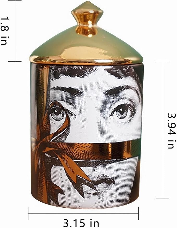 Big Eye Starry Sky Aromatherapy Candle Jar - Image 2