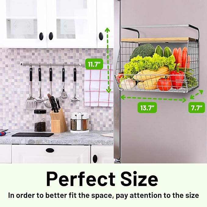 Ofiray-home Magnetic Fridge Shelf - Image 6