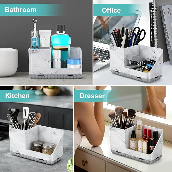 Toothbrush Holders for Bathroom Countertop, Kids Electric Toothbrush and - Image 7