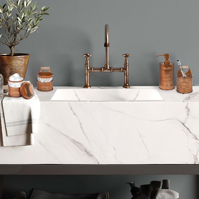Autumn Alley Rustic Bathroom Accessories Set 4 - Image 5