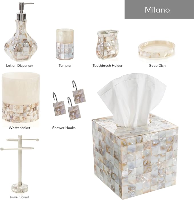 Milano Bathroom Toothbrush Holder - Image 7