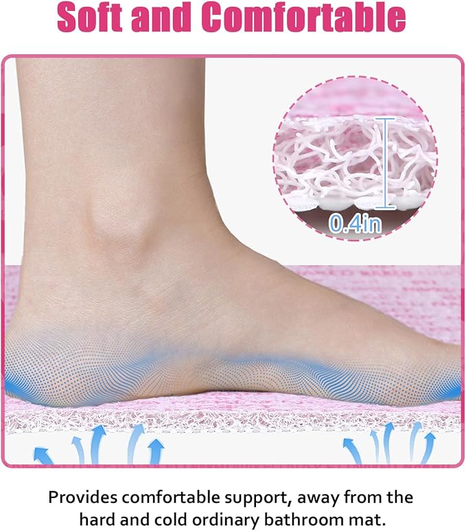 Shower Mat Non Slip Square - Image 3