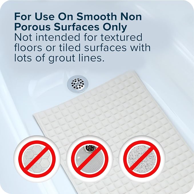 SlipX Solutions Pillow Top Cushioned Bath Mat, Non Slip Comfort Underfoot - Image 8