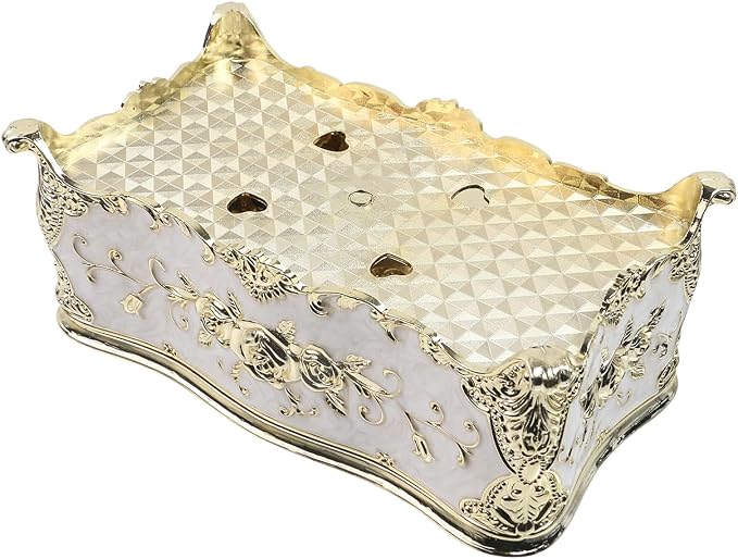 Geesatis Tissue Box Cover Tissue Box Holder Facial Tissue Paper Organizer - Image 4