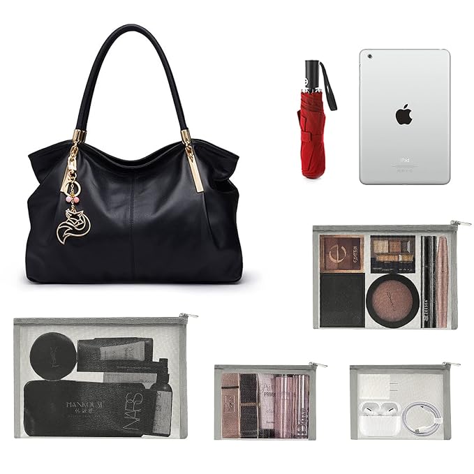 EASYFUN Mesh Pouch, Make up Bag - Image 5