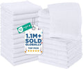 DAN RIVER 24 Pack Wash Cloths for Showering by DanRiver
