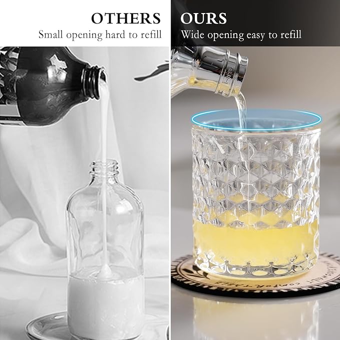 Hand Soap Dispenser Glass, Refillable Liquid Dispenser - Image 3