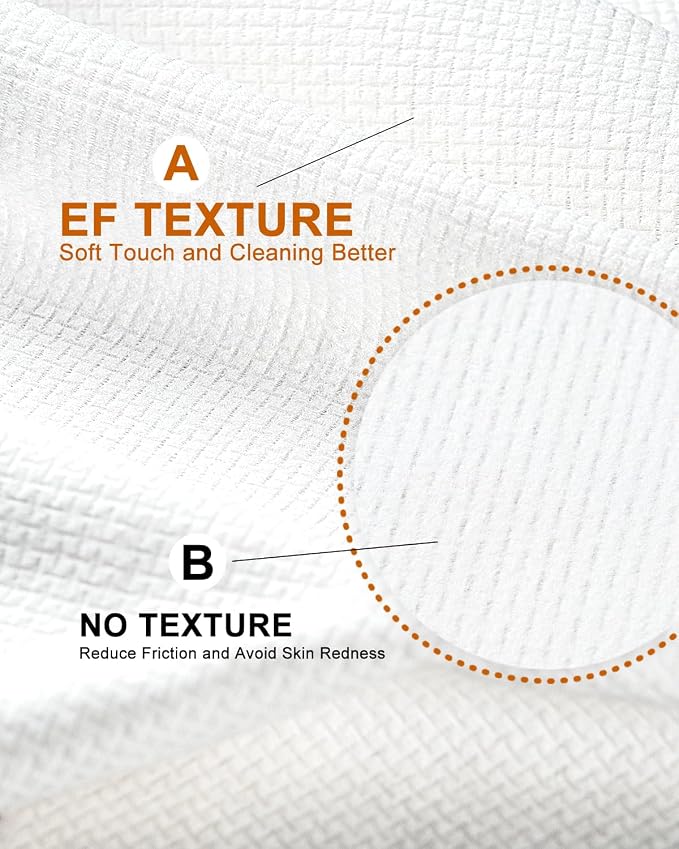 Face Towels, Facial Towels, 200 Ct Disposable Face Towel, 9.8"X9.8"Face Cloths - Image 2
