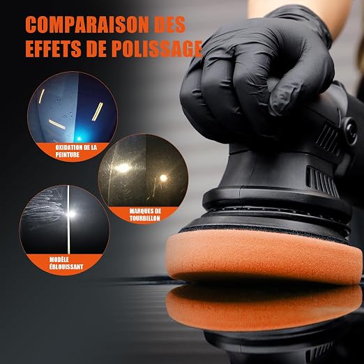 Buffing Polishing Pads, SPTA 5Pcs 3.5 Inch Face - Image 8