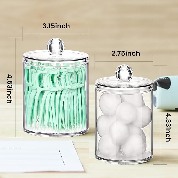 Tissue Box Cover, Square Facial Acrylic Tissue Box Holder - Image 4