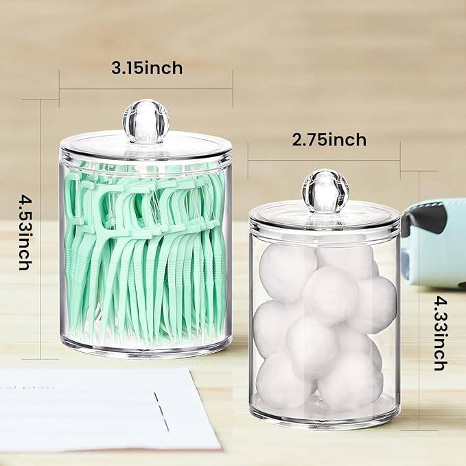 Tissue Box Cover, Square Facial Acrylic Tissue Box Holder - Image 6