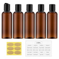 Travel Bottles for Toiletries 3.4 oz by HOME