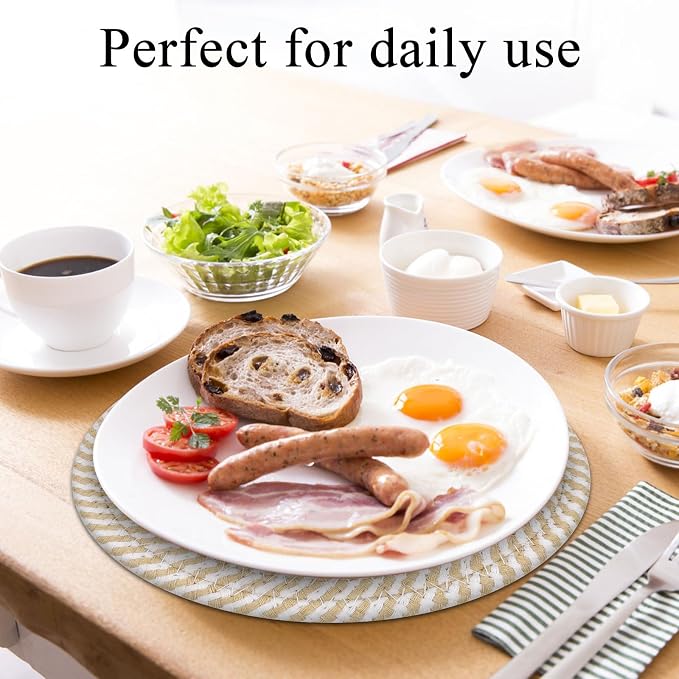 SHACOS 8 Inches Trivets for Hot Dishes, Pot Holders for Hot Pots and Pans - Image 7