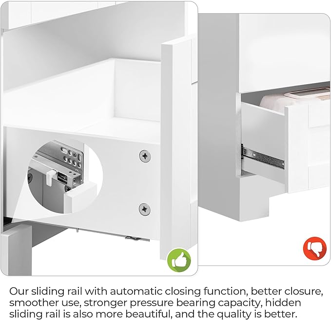 Yaheetech 24.5" Modern Bathroom Vanity - Image 5