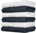 Cleanbear Extra Soft Wash Cloths Washcloths Set 6-Pack 13 x 13 Inches, Highly by Cleanbear