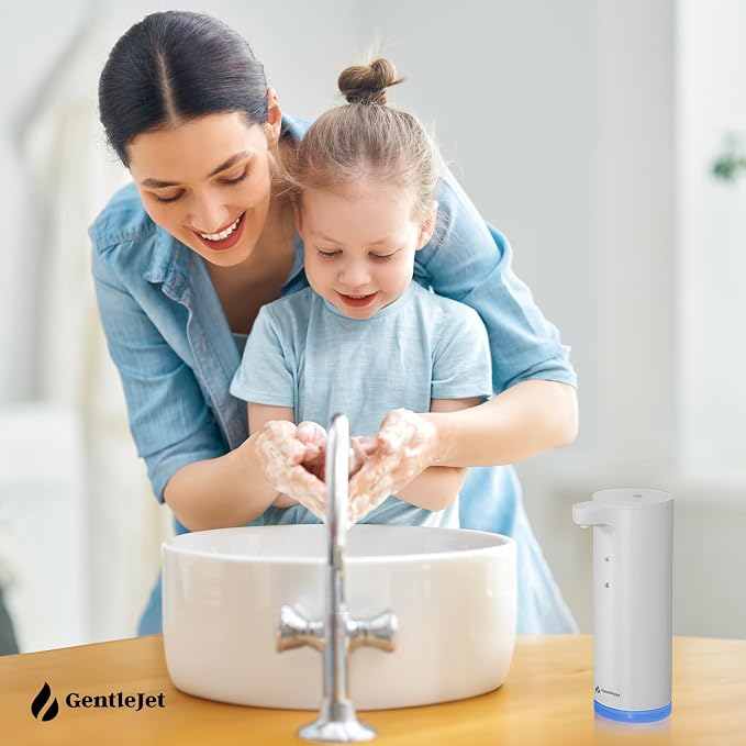 EasyFoam Automatic Foaming Soap Dispenser – Touchless Sensor, USB-C Rechargeable - Image 2