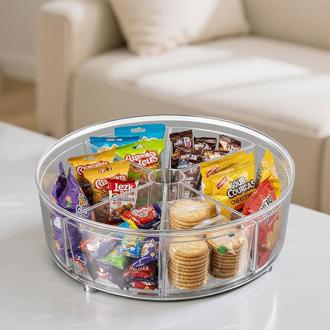 9.8" Lazy Susan Turntable Organizer, Counter - Image 5