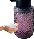 Foaming Hand Soap Dispenser, Vintage Glass Soap and Lotion Dispenser by Birugen