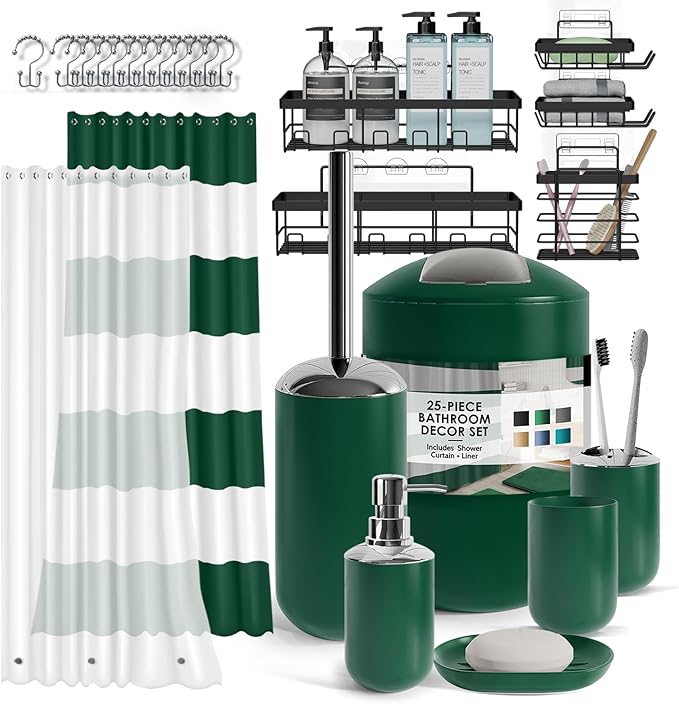 Clara Clark Bathroom Accessories Set by ClaraClark