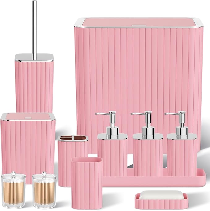 Bathroom Accessory Set by LetUsMakeHomeYourFavoriteDestination