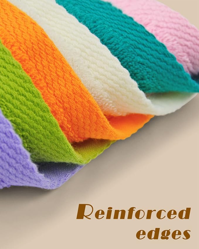 Cleanbear Cotton Wash Cloths Soft Washcloths - Image 4