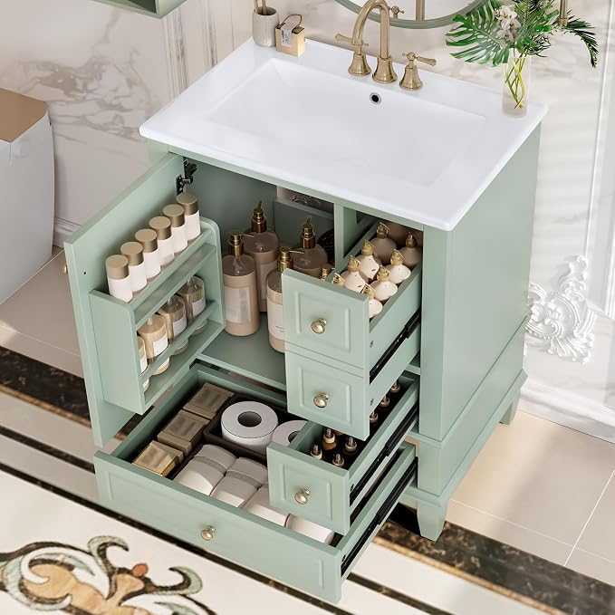 Harper & Bright Designs 24" Bathroom Vanity by HarperBrightDesigns